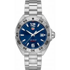 ZEGAREK TAG HEUER FORMULA 1 WAZ1118.BA0875. Niebieskie zegarki męskie TAG HEUER, z koronki, szklane. Za 5,190.00 zł.