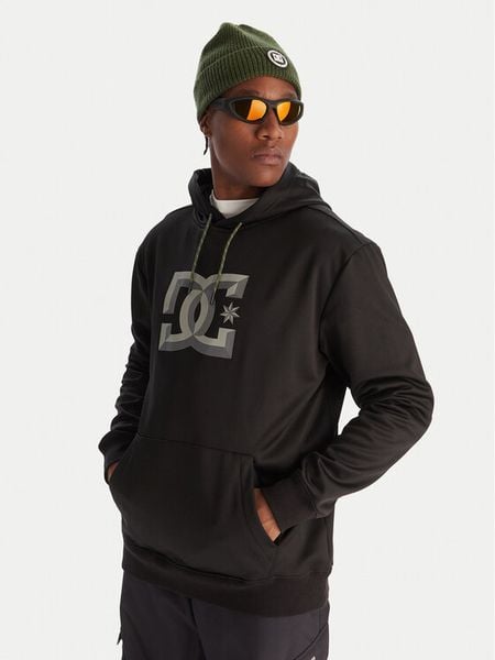 DC Shoes Bluza Snowstar ADYFT03417 Czarny Regular Fit. Czarne bluzy nierozpinane męskie DC Shoes, m, bez wzorów, z syntetyku, bez ramiączek, bez kaptura. Za 279.99 zł.