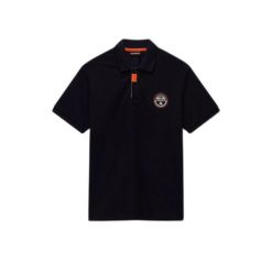 Polo Napapijri E-Clanis SS. Czarne koszulki polo męskie Napapijri, m, bez wzorów, eleganckie, bez kołnierzyka, bez ramiączek. W wyprzedaży za 227.00 zł.