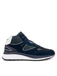 Geox Sneakersy U Spherica Actif X1 U56HGA 02285 C4002 Granatowy. Niebieskie buty sportowe na co dzień męskie Geox, m, bez wzorów, ze skóry, bez ramiączek, bez kaptura. Za 509.99 zł.