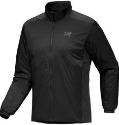 Kurtka ocieplana Arcteryx Atom Jacket - black/black. Czarne kurtki męskie IGUANA, m, bez wzorów, bez ramiączek, bez kaptura. Za 1,068.89 zł.