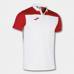 Koszulka polo do tenisa męska Joma Hobby II. Białe koszulki polo męskie Joma, m, bez wzorów, sportowe, bez kołnierzyka, bez ramiączek. W wyprzedaży za 118.25 zł.