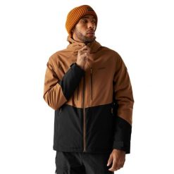 Męska Kurtka Ocieplana Highton Stretch Padded Jacket. Brązowe kurtki męskie Regatta, m, bez wzorów, z puchu, sportowe, bez ramiączek, bez kaptura. Za 228.99 zł.