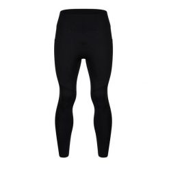 Męskie legginsy polarowe z ciepłą podszewką i elastycznym materiałem. Czarne legginsy męskie G-HEAT, m, bez wzorów, z polaru, narciarskie. Za 129.79 zł.
