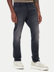 HUGO Jeansy 50547251 Granatowy Extra Slim Fit. Niebieskie jeansy męskie Hugo, bez wzorów, z bawełny. Za 359.99 zł.