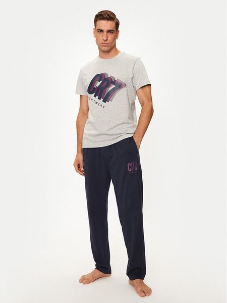 Cristiano Ronaldo CR7 Piżama 8730-42 Kolorowy Regular Fit. Piżamy męskie Cristiano Ronaldo CR7, m, bez wzorów, z bawełny, bez kołnierzyka, bez ramiączek. Za 249.99 zł.