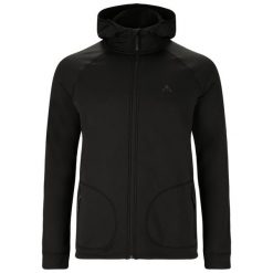 Polar z kapturem Whistler Tracker Powerstretch. Czarne bluzy z polaru męskie Whistler, m, bez wzorów, z polaru, sportowe, bez ramiączek, z kapturem. Za 255.00 zł.