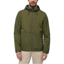 Kurtka GEOX M LEITAN MID PARKA Zielony. Zielone parki męskie Geox, m, bez wzorów, z tkaniny, bez kaptura. Za 530.99 zł.