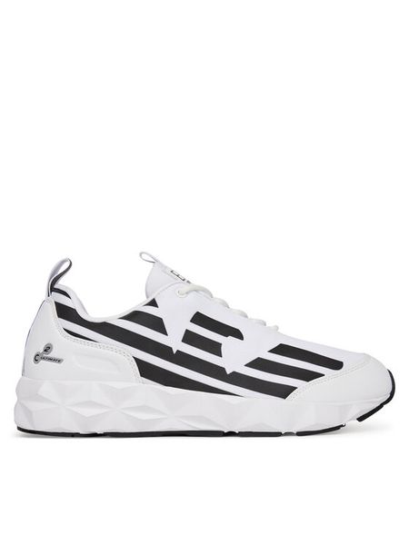 EA7 Emporio Armani Sneakersy X8X217 XK433 U026 Biały. Białe buty sportowe na co dzień męskie EA7 Emporio Armani, m, bez wzorów, z materiału, bez ramiączek, bez kaptura. Za 439.99 zł.