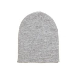 Czapka Ciężkiej Grubości. Szare czapki męskie FLEXFIT, bez wzorów, sportowe. Za 42.99 zł.