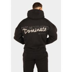 Jordan Oversize bluza z kapturem - Czarny. Czarne bluzy z kapturem męskie GORILLA WEAR, bez wzorów, z kapturem. Za 339.00 zł.