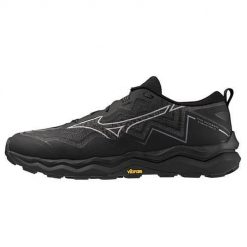 Buty do biegania męskie Mizuno Wave Daichi 9 Gtx. Czarne buty do biegania męskie Mizuno, bez wzorów, z materiału, bez zapięcia, do biegania, mizuno wave. Za 519.99 zł.