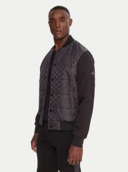 KARL LAGERFELD Kurtka bomber 505064554504 Czarny Regular Fit. Czarne kurtki męskie KARL LAGERFELD, m, bez wzorów, z syntetyku, bez ramiączek, bez kaptura. Za 1,729.00 zł.