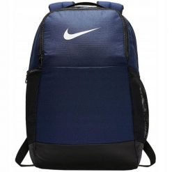 Plecak szkolny sportowy Nike Brasilla 9.0 M Backpack 24L Granatowy - BA594-410. Niebieskie plecaki męskie Nike, bez wzorów. Za 193.20 zł.