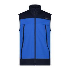 Kamizelka męska turystyczne CMP 34A1847. Niebieskie kamizelki męskie CMP, m, bez kaptura. Za 382.50 zł.