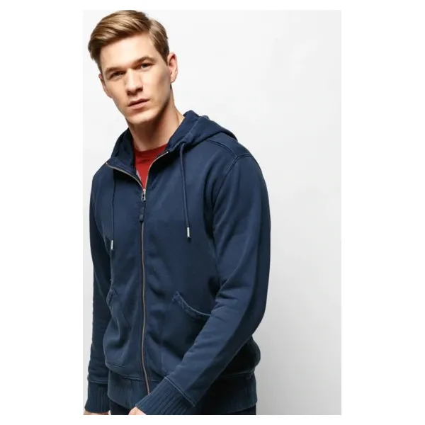 Timberland Bluza Mad River Garment Dye Hoodie , granatowy, rozmiar M. Niebieskie bluzy nierozpinane męskie Timberland, m, bez wzorów, z bawełny, z kapturem. Za 479.99 zł.