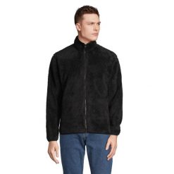 Polar Sol's Finch. Czarne bluzy z polaru męskie SOL'S, m, bez wzorów, z polaru, bez ramiączek, bez kaptura. Za 226.00 zł.