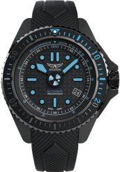 Zegarek męski Aviator V.1.43.5.369.6 czarny. Czarne zegarki męskie Aviator. Za 4,490.00 zł.