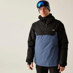 Kurtka narciarska męska z membraną Freeride Overhead II Dare 2b. Czarne kurtki narciarskie i snowboardowe męskie Dare 2B, na zimę, m, bez wzorów, z tkaniny, bez kaptura, narciarskie. W wyprzedaży za 649.99 zł.