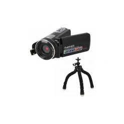 Kamera Cyfrowa FullHD 1920x1080 DV-390 Aparat 24mpx PL Menu Pilot Statyw T196Z. Kamery cyfrowe marki Importstator. Za 309.00 zł.