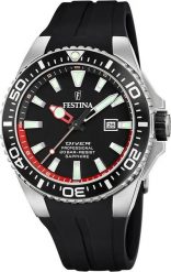 Zegarek Festina Zegarek męski Festina F20664-3 czarny. Czarne zegarki męskie Festina. Za 519.99 zł.
