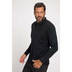 Męska Koszulka polo golf długi rękaw QuickDry. Czarne koszulki męskie z długim rękawem JAY-PI, m, bez wzorów, z materiału, sportowe, bez kołnierzyka, bez ramiączek. Za 244.99 zł.