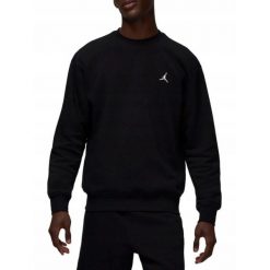 Bluza na co dzień męska NIKE JORDAN BROOKLYM FLEECE ocieplana bez kaptura. Czarne bluzy nierozpinane męskie Nike, m, bez wzorów, bez ramiączek, bez kaptura. Za 287.00 zł.
