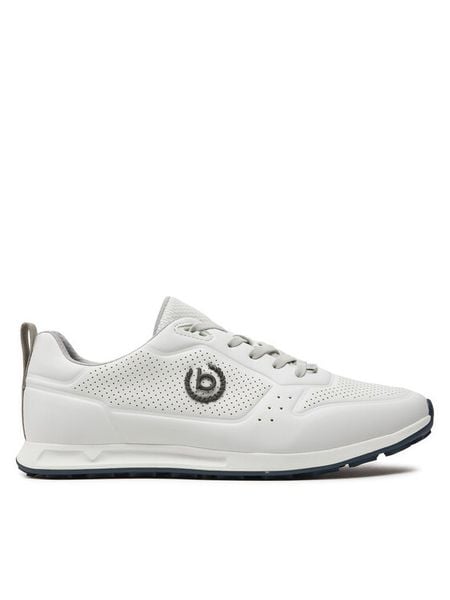 Bugatti Sneakersy 341-AKK02-5000-2000 Biały. Białe buty sportowe na co dzień męskie Bugatti, m, bez wzorów, ze skóry, bez ramiączek, bez kaptura. Za 259.99 zł.