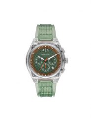 Armani Exchange Zegarek Rafael Chronograph AX4165 Zielony. Zielone zegarki męskie Armani Exchange. Za 689.99 zł.