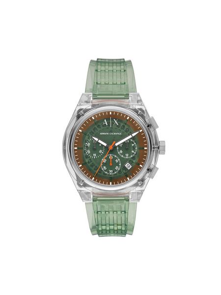 Armani Exchange Zegarek Rafael Chronograph AX4165 Zielony. Zielone zegarki męskie Armani Exchange. Za 689.99 zł.