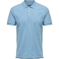 ONLY&SONS Męska koszulka polo triko North SS Fitted Polo Tee Imperia l Blue (rozmiar M). Niebieskie koszulki polo męskie Only&Sons, l, bez wzorów, sportowe, bez kołnierzyka, bez ramiączek. W wyprzedaży za 61.00 zł.