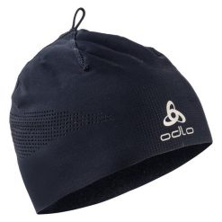 Czapka do biegania techniczna Odlo Move Light Hat. Niebieskie czapki męskie Odlo, bez wzorów, sportowe. Za 155.07 zł.