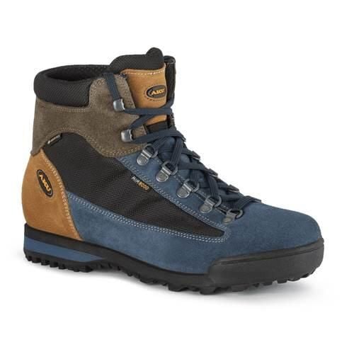 Buty trekkingowe męskie Aku Slope Original Gtx. Brązowe buty trekkingowe męskie Aku, bez wzorów, z materiału, bez zapięcia, trekkingowe. Za 599.00 zł.