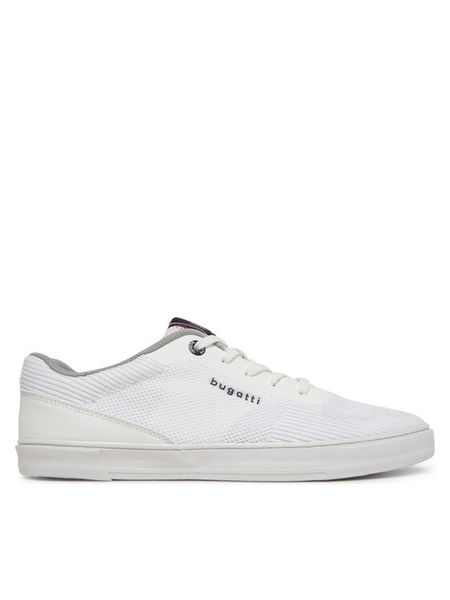 Bugatti Sneakersy 321-ASS01-6900 Biały. Białe buty sportowe na co dzień męskie Bugatti, m, bez wzorów, z materiału, bez ramiączek, bez kaptura. Za 199.99 zł.