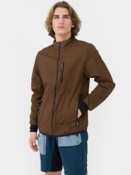 4F Kurtka trekkingowa PrimaLoft® Active męska L. Brązowe kurtki męskie 4f, l, bez wzorów, z dzianiny, bez ramiączek, bez kaptura. W wyprzedaży za 49.99 zł.