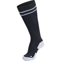 Getry piłkarskie dla dorosłych Hummel Element Football Sock. Białe legginsy męskie HUMMEL, bez wzorów, do piłki nożnej. Za 38.00 zł.