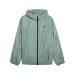 Kurtka wodoodporna Puma Regular. Zielone kurtki męskie Puma, m, bez wzorów, eleganckie, bez ramiączek, bez kaptura. Za 230.20 zł.