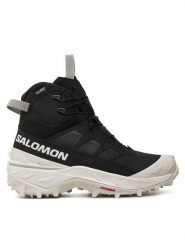 Salomon Trekkingi Crosstrak Powder Waterproof L47569700 Czarny. Czarne buty trekkingowe męskie Salomon, bez wzorów, z materiału, bez zapięcia, trekkingowe. Za 999.99 zł.
