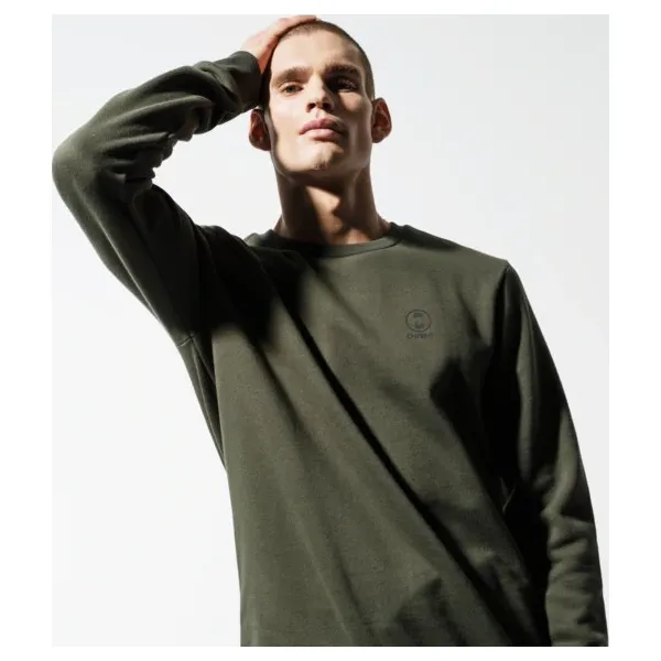 Confront Bluza Essential Khk Sweatshirt , khaki, rozmiar L. Brązowe bluzy nierozpinane męskie Confront, l, bez wzorów, z bawełny, bez ramiączek, bez kaptura. W wyprzedaży za 103.99 zł.