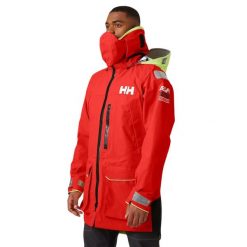 Kurtka Helly Hansen aegir ocean. Czerwone kurtki męskie Helly Hansen, m, bez wzorów, sportowe, bez ramiączek, bez kaptura. W wyprzedaży za 3,369.50 zł.