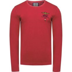 T-shirt AERONAUTICA MILITARE Czerwony. Koszulki męskie z długim rękawem marki Aeronautica Militare. Za 300.00 zł.