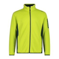 Polar zippowany unlimitech CMP. Zielone bluzy z polaru męskie CMP, bez wzorów, z polaru, sportowe, bez ramiączek, bez kaptura. Za 356.00 zł.