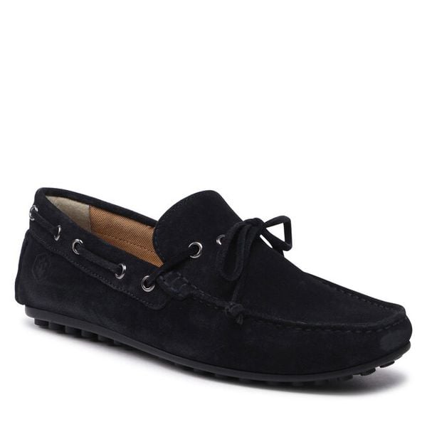 Mokasyny Lumberjack. Niebieskie mokasyny męskie Lumberjack, bez zapięcia. Za 319.99 zł.