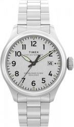 Zegarek męski Timex TW2Y18800 srebrny. Szare zegarki męskie Timex, srebrne. Za 949.00 zł.