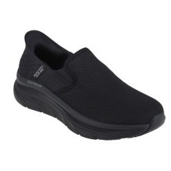 Buty sportowe Sneakersy męskie, Skechers D'Lux Walker - Orford Slip-ins. Czarne buty sportowe na co dzień męskie Skechers, m, bez wzorów, sportowe, bez ramiączek, bez kaptura, trekkingowe. Za 349.99 zł.