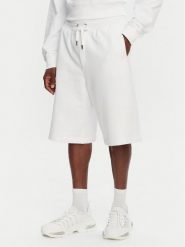 Dolce&Gabbana Szorty sportowe GVUZAT G7NTZ Biały Regular Fit. Białe szorty sportowe męskie Dolce&Gabbana, bez wzorów, z bawełny, sportowe. Za 2,149.00 zł.