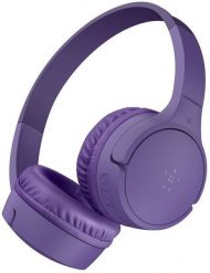 Belkin SoundForm Mini Zestaw słuchawkowy Przewodowy i Bezprzewodowy Opaska na głowę Połączenia/muzyka Bluetooth Fioletowy. Fioletowe słuchawki bluetooth Belkin. Za 147.13 zł.