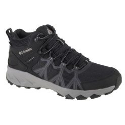 Buty trekkingowe męskie, Columbia Peakfreak II Mid Outdry. Czarne buty trekkingowe męskie Columbia, bez wzorów, z gumy, sportowe, bez obcasa, bez zapięcia. Za 419.99 zł.