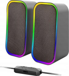 Głośniki komputerowe Speedlink speakers Token RGB (SL-810008-BK). Zestawy głośników Speedlink. Za 137.49 zł.