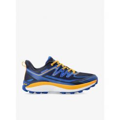 Buty turystyczne męskie Lumberjack Novo. Niebieskie buty trekkingowe męskie Lumberjack, bez wzorów, sportowe, bez obcasa, bez zapięcia. Za 349.98 zł.